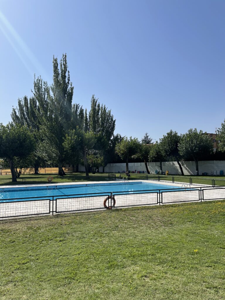 Piscina de verano